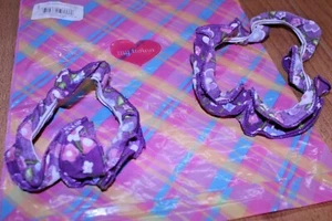 My Twinn Purple Floral Pajama Set Matching Child and Doll Headband Set - New - Picture 1 of 2