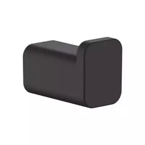 Gancho para bata individual Hansgrohe AddStoris negro mate - 41742670 - Imagen 1 de 2
