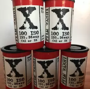 Film Washi X 35mm 100 Color Maskless Film can process C41 or E6 BRAND NEW 36 Exp - Picture 1 of 24