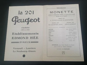 Ancienne brochure Citroen Peugeot Renault 1931 - Picture 1 of 2