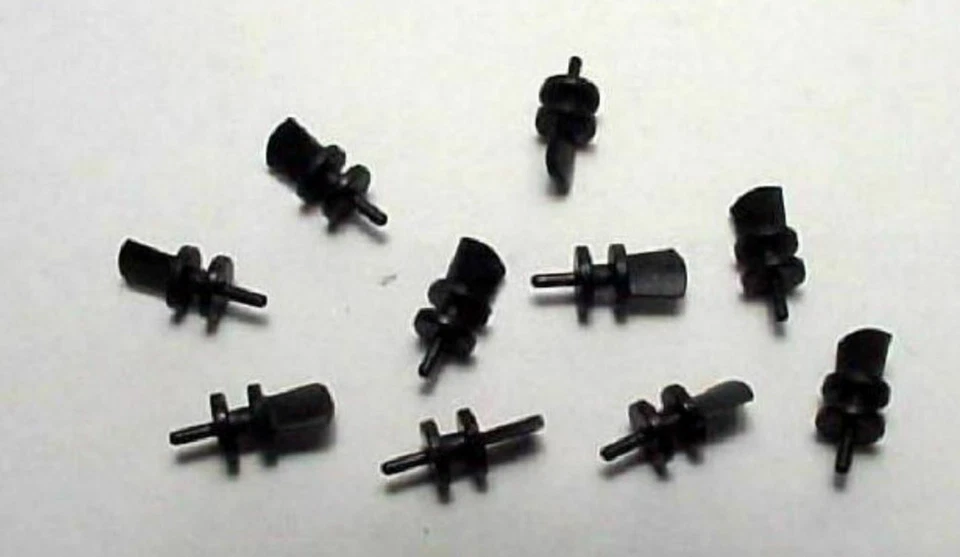  AFX 12 DOUBLE SIDED GUIDE PINS MADE IN DELRIN PLASTIC. NEW INJECTION MOLDED - Image 1 of 1