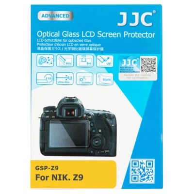 JJC 0.01"Ultra-Thin Optical Glass LCD Screen Protector Film for Nikon Z9 Z8 Z f - Image 1 of 4