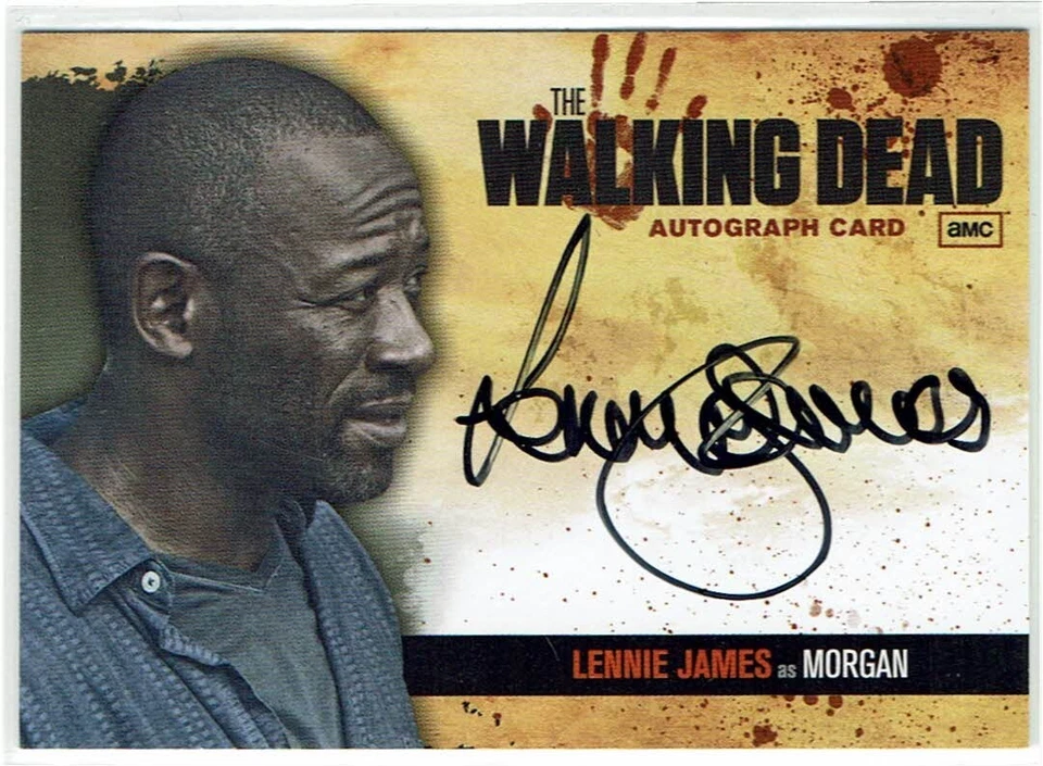 The Walking Dead TWD Season 1 Auto Autograph A12 Lennie James as Morgan - Image 1 of 1