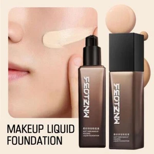 Soft Yarn Makeup Foundation Liquid Skin Care Mask Lasting Foundation Female - Picture 1 of 14