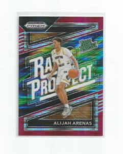 ALIJAH ARENAS 2024 PANINI PRIZM DRAFT PICKS RATED PROSPECT RED PULSAR #164/299 - Picture 1 of 2
