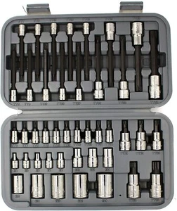 Blue Point 43pc1/4“+3/8”+1/2“Dr.Tamper Resistant Torx Socket Set BLPTSSC43 - Picture 1 of 3