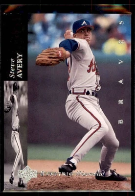 1994 Upper Deck Electric Diamond Steve Avery #420 Atlanta Braves - Image 1 of 2