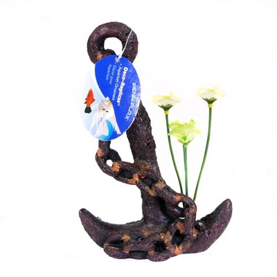 Penn-Plax Deco-Réplica Ancla con Imitación Seda Planta Acuario Decoración, Mediu... Foto 1 de 4