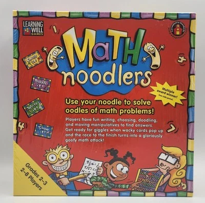 MATH NOODLERS Learning Well Games, Grades 2-3 (Brand New | NIB | Factory Sealed) - Image 1 of 2