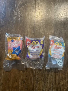 McDonalds Happy Meal Toy BARBIE Lot Of 3 From 1994 Vintage SEALED - Picture 1 of 5