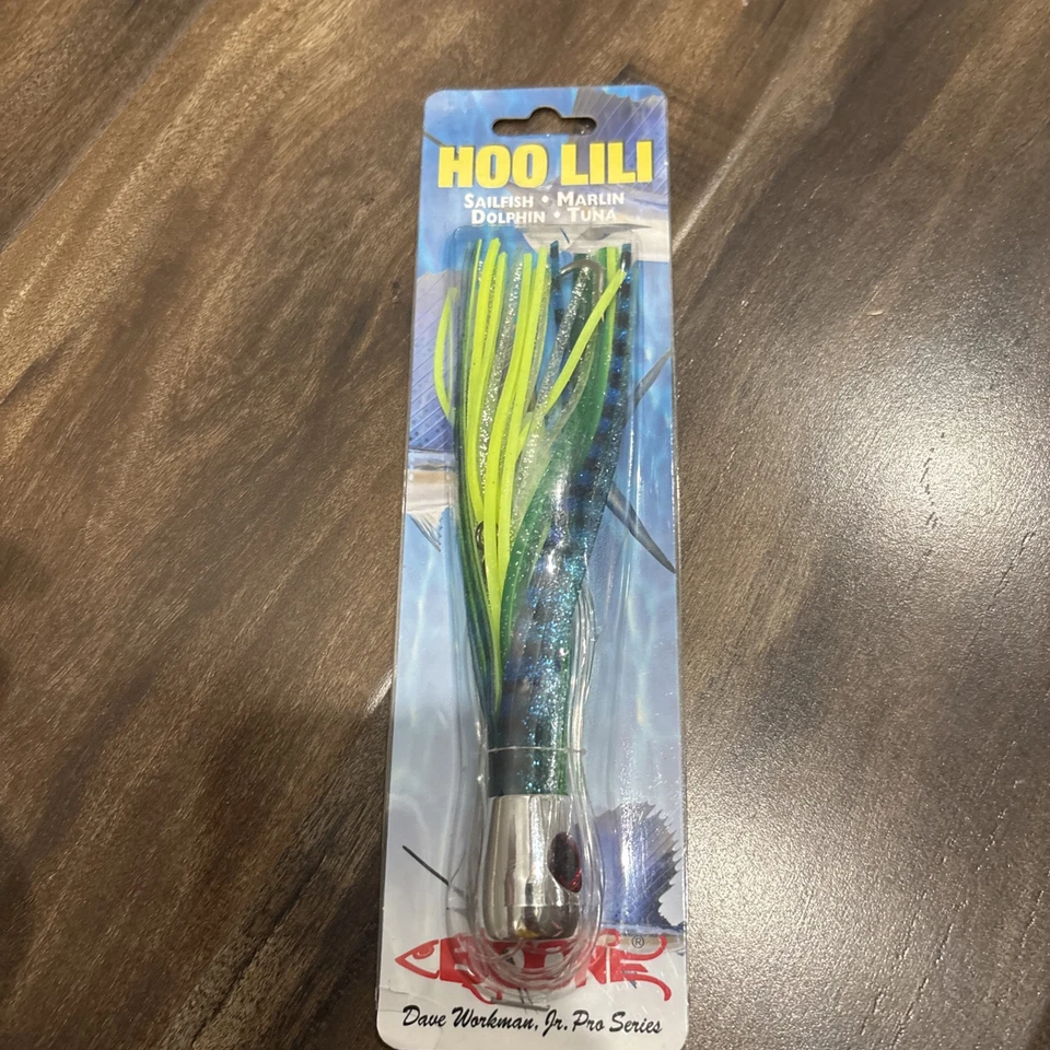 Boone Hoo Lili Rigged 7" Trolling Lure 61119 Dark Blue/Dolphin Black - Изображение 1 из 1