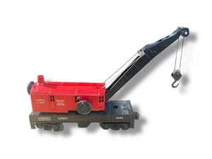 Carro grúa Lionel Lines 6560 calibre O Bucyrus Erie rojo modelo tren funcionando - Imagen 1 de 6