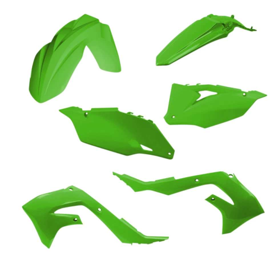 Juego Kit Plástico Acerbis Estándar Verde KX250F 2021-2024 KX450 2021-2023 y X Foto 1 de 1