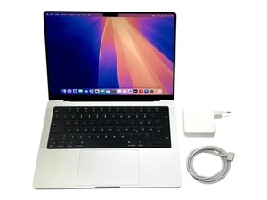 Apple MacBook Pro 14“ M3 8C CPU 10C GPU 512 GB SSD 16 GB Ram 2023 SILBER - Bild 1 von 9