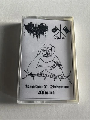 Люгер / Chevallier Skrog – Russian x Bohemian Alliance Cassette Black Metal - Image 1 of 2