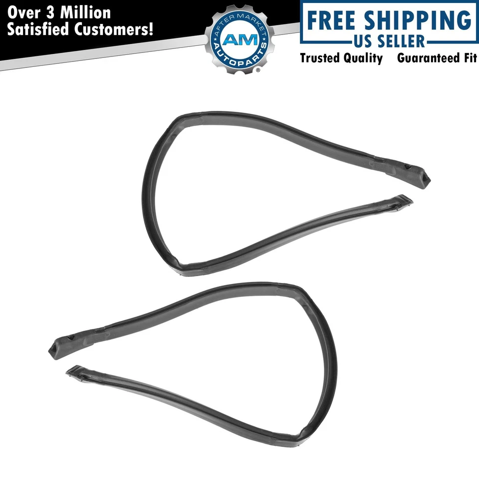 Juego de pares de rieles de techo de goma para 78-87 Caballero El Camino Foto 1 de 4