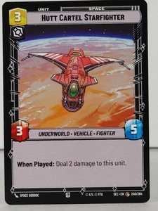 Hutt Cartel Starfighter - Star Wars Unlimited Secrets of Power #240 NM -A - Bild 1 von 5
