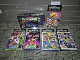 NEW SEALED Camerica Aladdin Deck Enhancer NES + 5 Compact Cartridge Games RARE