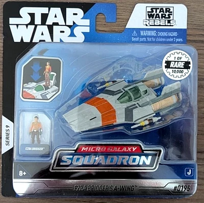Star Wars Micro Galaxy Squadron Ezra Bridger's A-Wing (RARO 1/10000 - Serie 9) Foto 1 de 2
