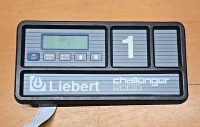 Liebert Challenger 3000 20-20072-02 Rev F System Control Panel W/ Harness bmc T3 - Image 1 of 4