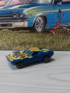 Hot Wheels Redline Show Off/Roger Dodger 1970 Blu Hong Kong REDONE - Foto 1 di 5