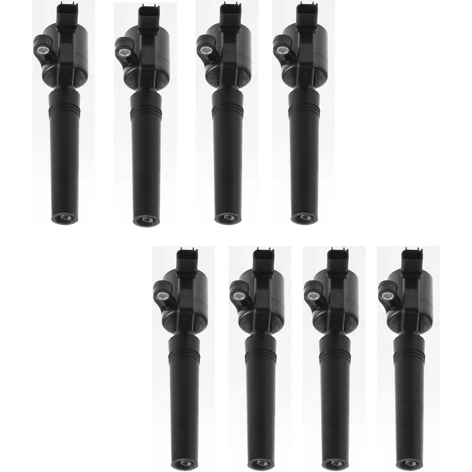 Ignition Coils Set of 8 for Lincoln LS Ford Thunderbird Jaguar S-Type 2000-2003 - Image 1 of 4