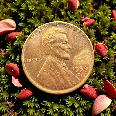 1959-D LINCOLN CENT GEM RED RPM  RARE 🌹actual Coin 🌹09134 - Image 1 of 4