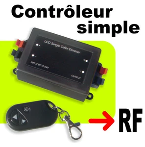 881# contrôleur pour ruban LED une couleur - strip LED 3528 -- 5050 - Foto 1 di 1