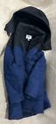 Old Navy Womens Mid-Length Winter Coat Size M Black/Blue