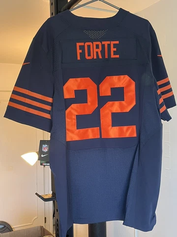 Nike Elite Chicago Bears Matt Forte #22 Throwback Jersey Size 48 (XL) Cover