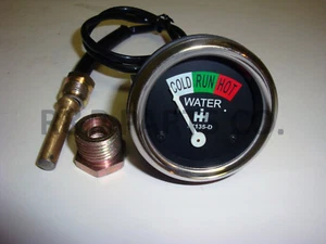 Temperaturanzeige 19" für Farmall IH 100 130 140 I4 I6 I9 H M & Supers O W4 W6 - Bild 1 von 4