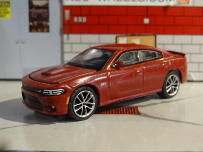 7TH GEN 2017-18 DODGE CHARGER R/T SCAT PACK 1/64 SCALE DIECAST DIORAMA MODEL C - Image 1 of 4