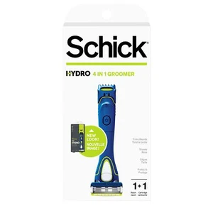 Schick Hydro Groomer, Beard Trimmer and Body Hair Trimmer for Men - Picture 1 of 9