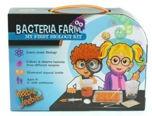 Heebie Jeebies Bacteria Farm My First Biology Kit Educational Toy Age 8+ Sealed - Picture 1 of 12
