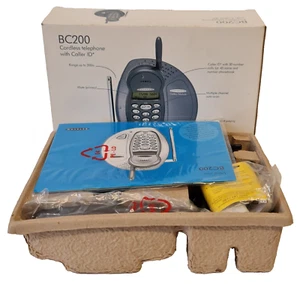 BETACOM BC200 Cordless Telephone With Caller ID  Vintage Collectable - Picture 1 of 7