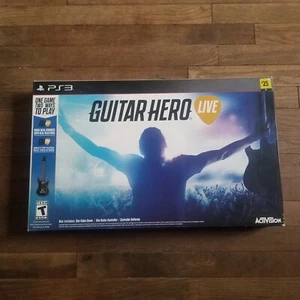 Guitar Hero Live PS3 Bundle (PlayStation 3, 2015) Guitar New In Box - Picture 1 of 8