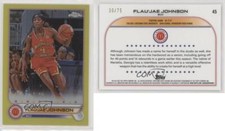 2022 Topps Chrome McDonald's All American Yellow Refractor /75 Flau’jae Johnson