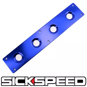 BLUE PLATED ALUMINUM SPARK PLUG VALVE COVER FOR SR20DET SR20 SR-20 SR 240SX - Picture 1 of 1