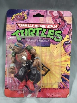 TMNT Bebop Teenage Mutant Ninja Turtles Argentina Bootleg Splinter wrong card - Image 1 of 4