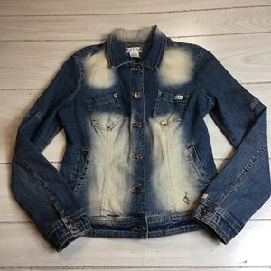 Baby Phat Denim Jacket Woman's Sz M - Picture 1 of 7