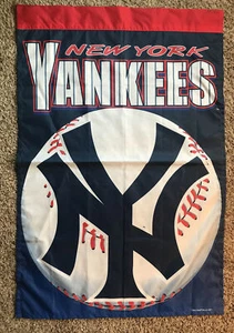 Bandera de jardín grande de los Yankees de Nueva York 41" X 27" - Imagen 1 de 2