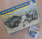 ITALERI 229 - 250 GALLON TANK & M101 CARGO TRAILER + VALUE GEAR LOAD - 1/35 KIT