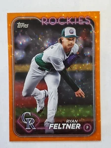 RYAN FELTNER 2024 Topps Update ORANGE FOIL PARALLEL #'d 156/299 Rockies - Bild 1 von 1