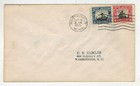 1925 FIRST DAY COVER 620/621 ON 1 CE NICKLES NORSE AMERICAN NORTHFIELD MINNESOTA
