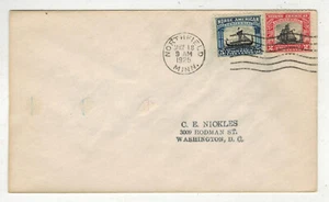 1925 FIRST DAY COVER 620/621 ON 1 CE NICKLES NORSE AMERICAN NORTHFIELD MINNESOTA - Picture 1 of 1