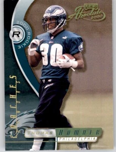 Absolute Coaches Honors 2000 lámina Thomas Hammer #d/300 novato águilas de radiocontrol #209 - Imagen 1 de 2