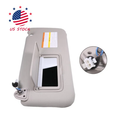 Left Driver Sun Visor LH For Infiniti QX56 QX80 964011LA3D 96401-1LA3D 2011-2016 - Изображение 1 из 4