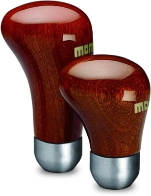 Momo SK Mahogany Wood Shift Knob for Universal Type phi8-14mm LONG WOOD SK105 - Image 1 of 3