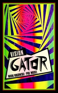 4,75" Vision Gator Vinyl Aufkleber. Vintage Stil Skateboard Aufkleber für Auto, Laptop - Bild 1 von 2