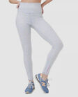 $90 Terez Women's Blue Daisy Floral-Print Legging Pants Size L